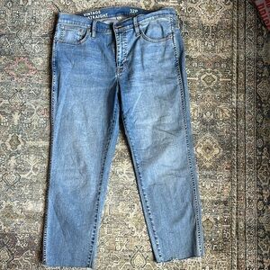 JCrew vintage slim straight jeans, size 32P